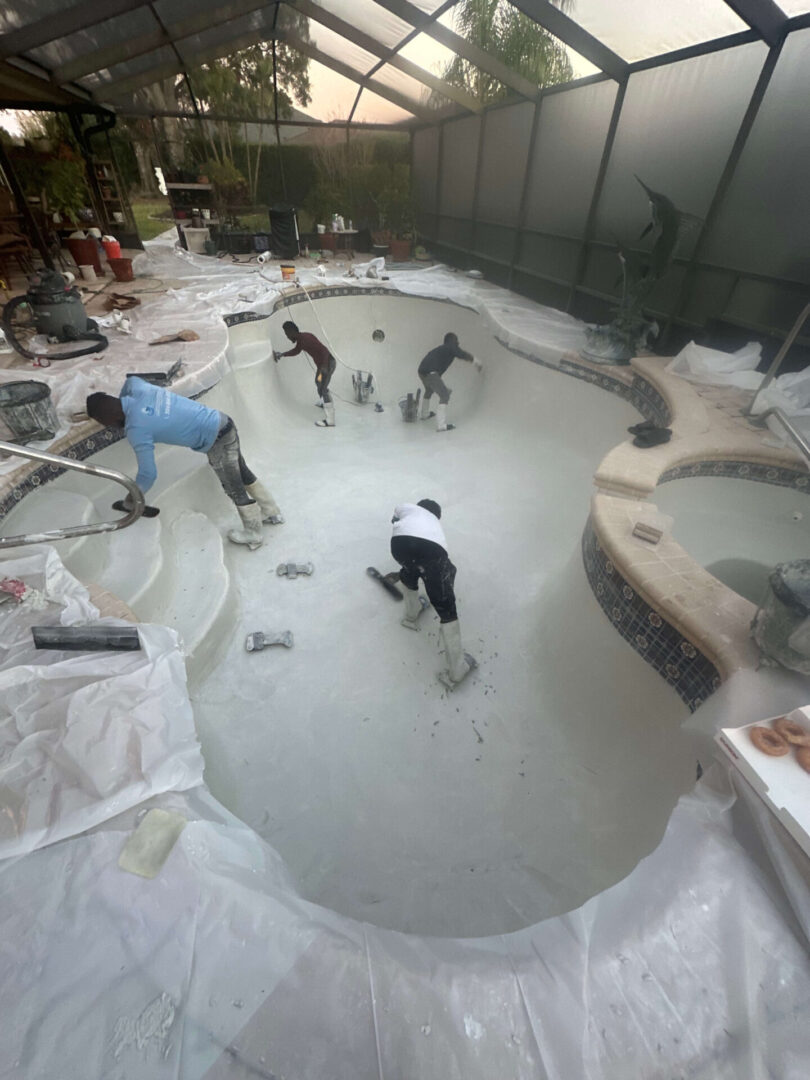 moisture vapor testing before pool deck resurfacing in Florida