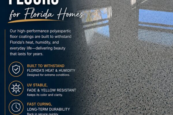 How Long Lasting Polyaspartic Floors for Florida Homes?